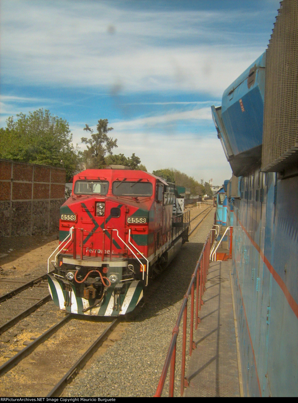 FXE AC4400 Locomotive in the yard